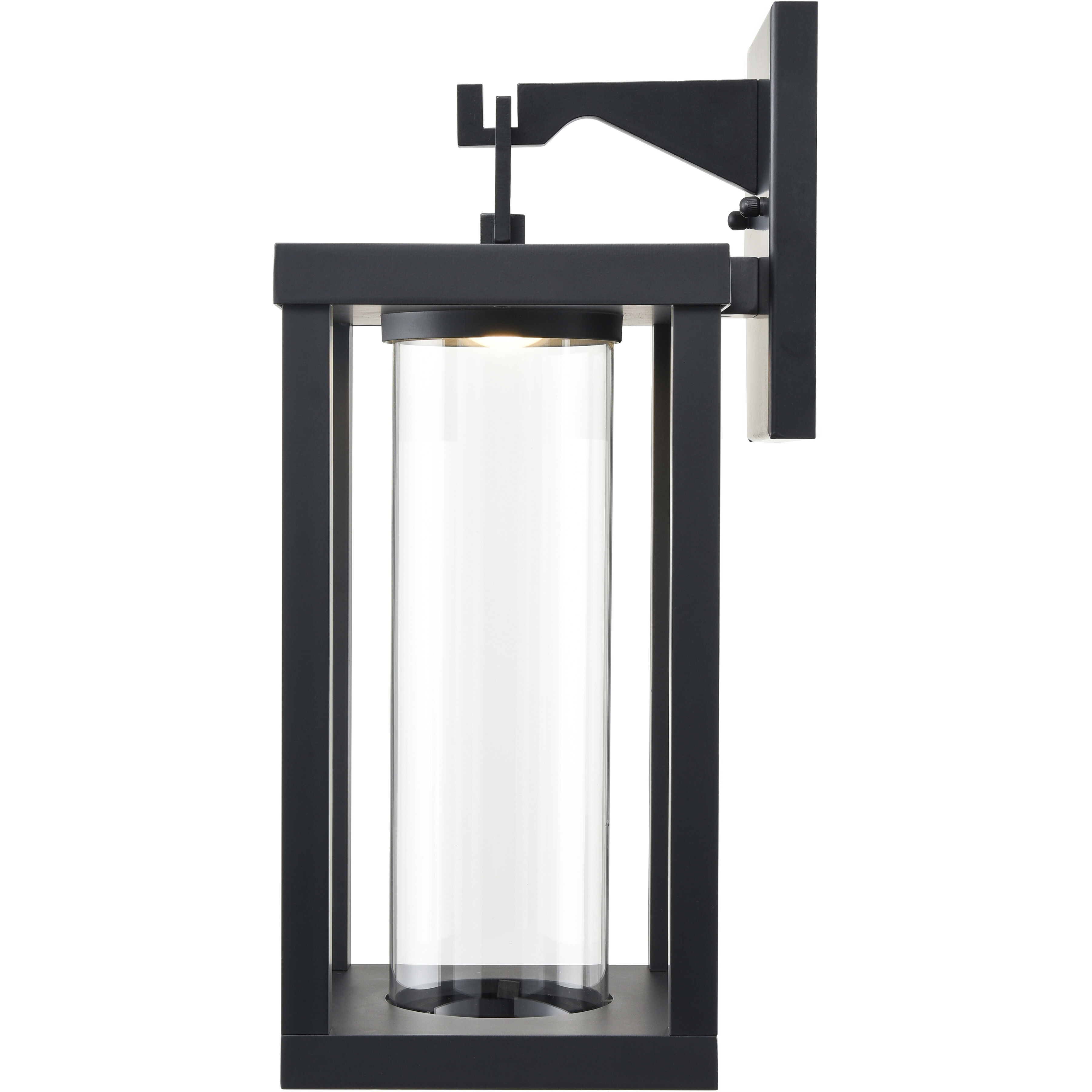 Dumont LED 18 inch Powder Coated Black Outdoor Wall Sconce